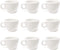 Honbay 10PCS Dollhouse Mini Coffee Cups White Plastic Coffee Cups Dollhouse Miniatures Food Kitchen Room Decoration Accessories Simulation Mini Co...