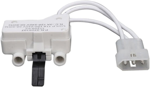 MAYITOP 3406107 Dryer Door Switch Replacement Compatible with Whirlpool,Kenmore Replace 3405101,3405100,3406109,AP6008561,PS11741701 for Dryer
