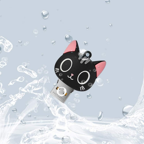 USB Flash Drive, 8GB / 16GB / 32GB / 64GB USB2.0 Cute Shape USB Memory Stick Date Storage Pendrive Thumb Drives Gift(32GB,Big Eye Cat)...