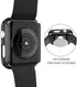 Misxi 2 Pack PC Case with Tempered Glass Screen Protector Compatible with Apple Watch SE 2 (2024) SE Series 6 Series 5 Series 4 40mm, Shockproof P...