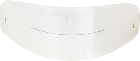 Universal Helmet Shield Anti Fog Film,Clear Visor Lens Insert Fog Resistant 3.7" x 10.7"...