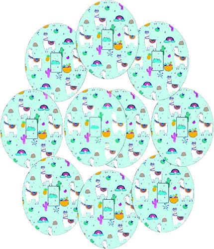Dexcom G6 Precut Llama Party Design Adhesive Patches - 10 Pack...
