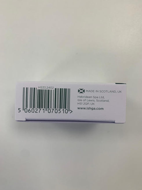 Ishga Seaweed Infused Shampoo & Body Bar | Natural & Organic Skincare | Scottish Seaweed | Lemongrass, Rose Geranium, Lavender, Juniper Berry | SL...