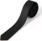 Skinny Ties Black Ties For Men and Women Solid Pure Color 1.58" (4CM) Plain Formal Slim Neckties...