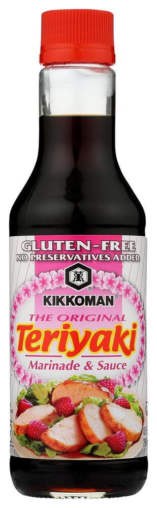 Kikkoman Gluten Free Teriyaki Sauce, 10 Ounce, Two pack...
