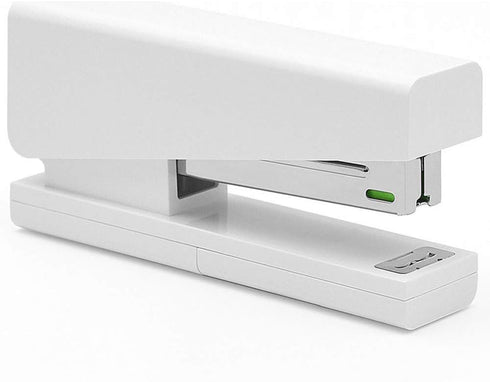 White Stapler, Desktop Stapler, Classic Office Stapler, Basics Stapler,20 Sheets Capacity White Stapler Set with Storage Free 100 pcs Staples...