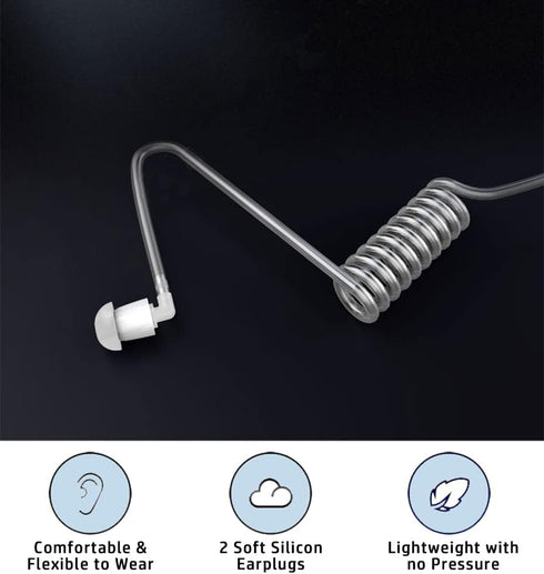 Earpiece Headset for Yaesu Vertex Standard Radio FT-2D FT-3DR FT-60R FT-70D FTA-230 FTA-250L VX-3R VX-6R VX-261 VX-451 Walkie Talkie 3.5mm 1-pin (...