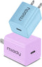 USB C Wall Charger, Miady 2 Pack 2.4A/5V Wall Charger Adapter Compatible for iPhone 14/14 Pro Max/13/13Pro/12/12 Pro, iPad AirPods Pro and More (C...