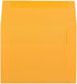 JAM PAPER A6 Colored Invitation Envelopes - 4 3/4 x 6 1/2 - Ultra Orange - 50/Pack...