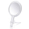 Double Sided 1x - 7X Magnification Hand Held Makeup Mirror with Adjustable Stand,clear (7X)...