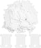100 Pcs Plastic Floss Bobbin, Embroidery Floss Bobbins, Cross Stitch Embroidery Cotton Thread Embroidery Floss Thread Craft, White Embroidery Thre...