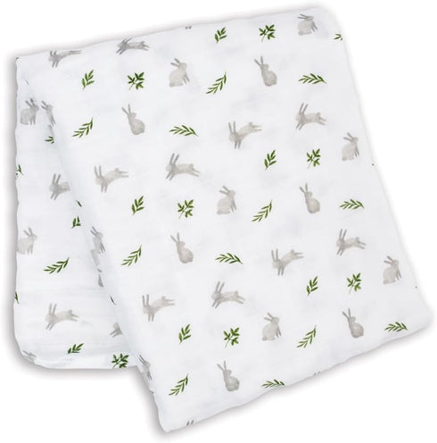 lulujo Baby Swaddle Blanket Unisex Softest 100% Cotton Muslin Swaddle Blanket Neutral Receiving Blanket for Girls & Boys| 40in x 40in| Baby Gift| ...