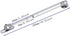 80N/18 lb 10 inch Long Gas Support Cabinet Hinge Safety Lift Support, Gas Shock, Soft Open and Lower Cover Support and BufferTelescopic Cabinet Do...