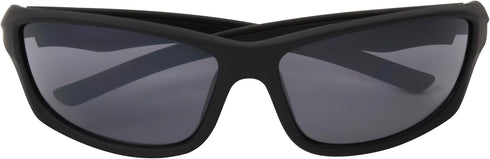 Ironman Men's Relentless Wrap Sunglasses, Matte Black, 63 mm...