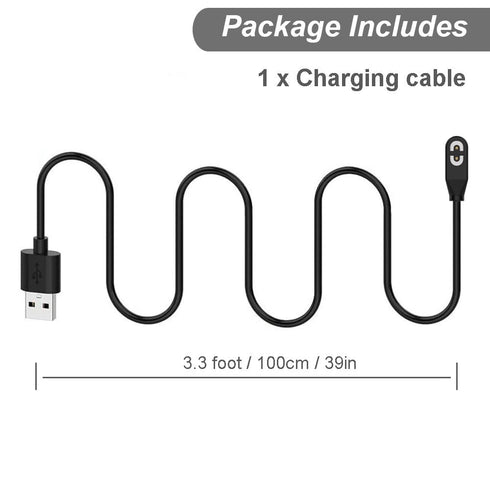 Charging Cable for Shokz OpenRun, OpenRun Pro, OpenRun Mini, AfterShokz Aeropex AS800, OpenComm ASC100SG, Replacement USB Charger Cable Cord Bluet...