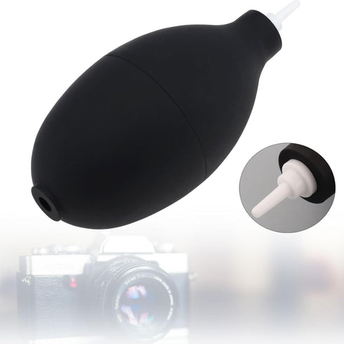 Mini Air Dust Blower, Rubber Ball Pump Cleaner Circuits Clean Tool with Metal Nozzle for Cell Phone, Tablet, Camera Lens, Keyboard...