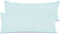 Nestl Body Pillow Cover - Soft Microfiber Pillowcase - Lightweight Light Blue - 20x54 Inches - Envelope Closure, Set of 2...