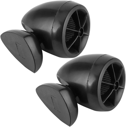 Acouto Music Horns car Audio, Car Speakers 1200W 12V Tweeter Mini Horn Music Dome Loudspeaker Audio Speaker for Car Car Door Speakers Car Audio Tw...