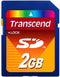 Transcend 2 GB SD Flash Memory Card (TS2GSDC)...