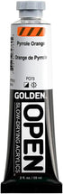 OPEN Slow-Drying Acrylics by GOLDEN, Pyrrole Orange, 2 fl oz. tube, Professional Acrylic Paint, Semi-Opaque...