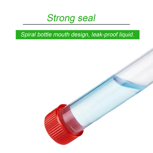 30ml Plastic Small Vials with Screw Caps Sample Tubes,PP Material, Free from DNase, RNase, Human DNA(30pcs)...