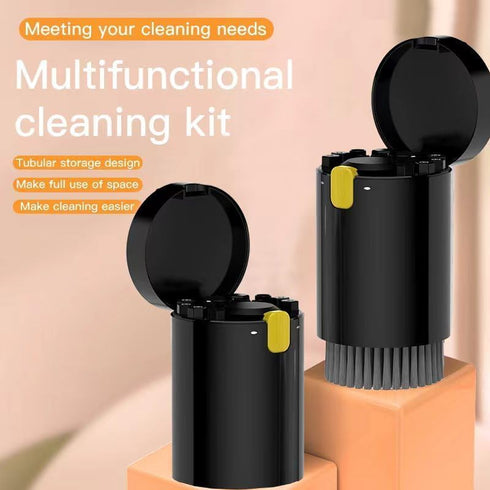 Laptop Phone Screen Cleaner Kit, Computer Keyboard Brush Cleaning Spray for iPhone AirPods MacBook iPad, 20-in-1 Electronic Device Clean Tool for ...