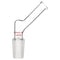 stonylab Angled Glass Adapter, Borosilicate Glass Pour Out Adapter with 14/20 Standard Inner Joint Liquid Pouring Adapter for Laboratory Lab Suppl...