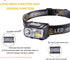 LED Headlamp - 2-Piece Outdoor Bright Light Chargeable Sensor headlamp with Adjustable Headband for Adults and Kids - a Must-Have for Hiking and C...