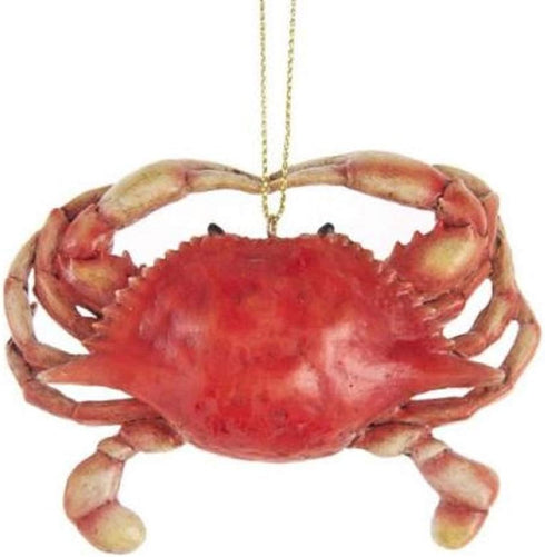 Red Crab Christmas Ornament E0515 New...