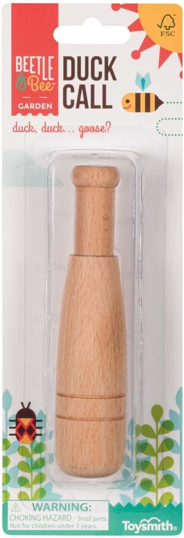 Beetle & Bee Duck Call, FSC Certified Wood-Outdoor Play, Outdoor Adventure Toy, for Boys and Girls 3+...