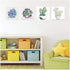 TINDAY 2PCS Framed DIY Paint by Numbers Kit for Adults Beginner Kids DIY Canvas Paint by Numbers Acrylic Painting for Home Decoration Paint by Num...
