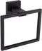 Bathroom Black Towel Ring SUS 304 Stainless Steel Square Towel Bar?Towel Rack Matte Black Towel Holder Modern Towel Hanger for Bathroom Lavatory K...