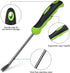 2 Pack Garden Hand Weeder Tool with Ergonomic Handle, Stainless Steel Garden Lawn Weed Puller...