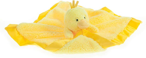Apricot Lamb Stuffed Animals Duck Security Blanket Infant Nursery Character Blanket Luxury Snuggler Plush Baby Lovey(Duck, 13 Inches)...