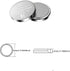 50 Pack CR2450 Battery Lithium Li-ion 600mAh CR 2450 3V Batteries...