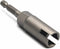 1PCS Deep Power Wing Nut Driver, 1/4" Hex Shank Slot Wing Nut Drill Bit Socket Wrenches Tool for Panel Nuts Screws Eye Q Hanger C Hook Bolt...