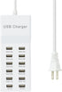 USB Charger 12 Port USB Charging Station Charging Hub with Fast Charging USB Wall Charger for Multiple Devices USB Charging Port Compatible with C...