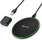 15W Wireless Charger for iPhone 15 Pro Max 14 Plus 13 Mini 12 11 XS XR X, Samsung Galaxy S24 S23 S22 S21 S20 S10 S9 S8, Note 20, Z Flip, LG V60 G8...