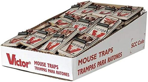 Victor M154 Metal Pedal Mouse Trap, (Pack of 8)...