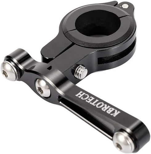 Bicycle Water Bottle Cage Holder Adapter Adjustable MTB Road Bike Handlebar Water Bottle Holder Seat Post Bottle Mount (Sigle Black)...