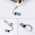 USB C to Micro USB Adapter, (4-Pack) Type C Female to Micro USB Male Convert Connector with Keychain Charge & Data Sync Compatible Samsung Galaxy ...
