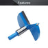 Utoolmart Forstner Drill Bit, 100mm Cemented Carbide Wood Cutter Tool, Hex Shank Woodworking Hole Saw Cutter, 80mm Length Woodworking Hole Boring ...