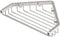 Gatco 1513 7-Inch Length Shower or Tub Corner Basket, Satin Nickel...