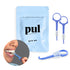 PUL Chewies & Clear Aligner Removal 2 in 1 Combo Tool - Compatible With Invisalign Removable Braces & Trays, Aligners, Retainers, Dentures - Hygie...