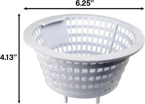 Poolmaster 32344 Replacement Basket for High-Profile Thru-Wall Swimming Pool Skimmer, White...
