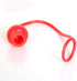 2sets 3/8" Hydraulic Coupler Dust Cap, Male Female Quick Coupler Cover, Hydraulic Quick Disconnects Port Plug Fittings with Retention Ring Keeps C...