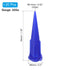 PATIKIL 22Ga Tapered Tip Dispensing Needle, 20Pcs Plastic Needle Tube Blunt Tips with Luer Lock for Glue Oil Applicator, Blue...