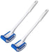 Toilet Brush Bowl Brush Bathroom Brush Under Rim Toilet Brush Scracth-Free Curved Good Grip Easy to use deep Cleaning No Scratching, Anti-Splashin...