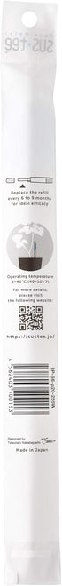 Aquameter (Large White Refillable - Bundle of 2) - House Plant Soil Moisture Meter, Humidity Sensor Probe, Water Level Indicator - Best for Indoor...