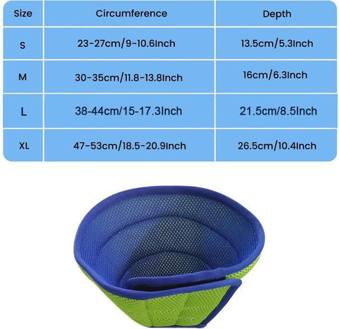 Dog Cone,Soft Dog Cone After Surgery,Adjustable Breathable Dog Cone Collar,Soft Dog Cones for Large Medium Small Dog,Protect Pets from Licking Wou...
